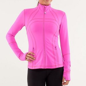 RARE Lululemon define jacket in Pow Pink